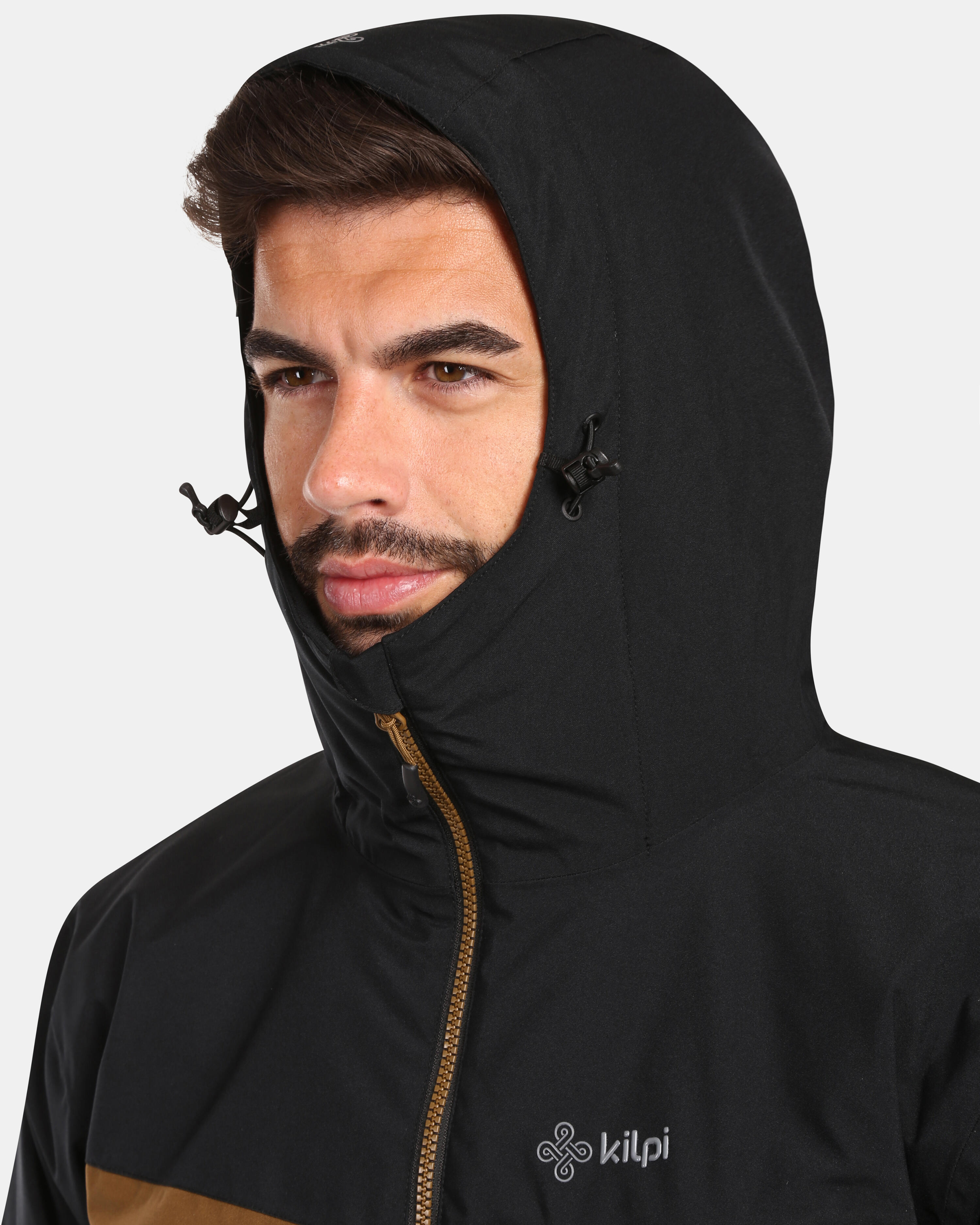 Kilpi Flip-M veste de ski homme marron - imperméable 10 000 mm 5/7