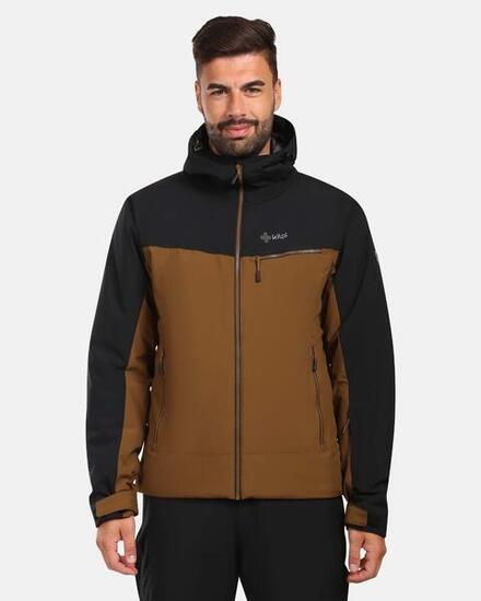 Kilpi Flip-M veste de ski homme marron - imperméable 10 000 mm