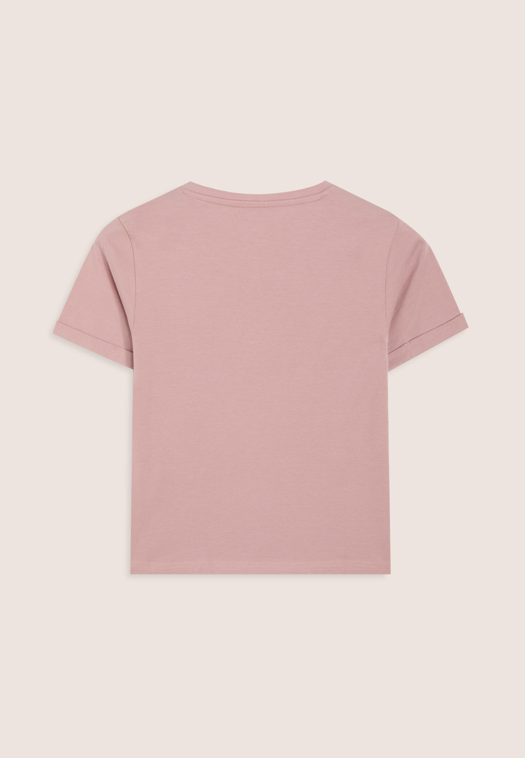 T-shirt pour femmes ajustée avec inscription brodée 2/3