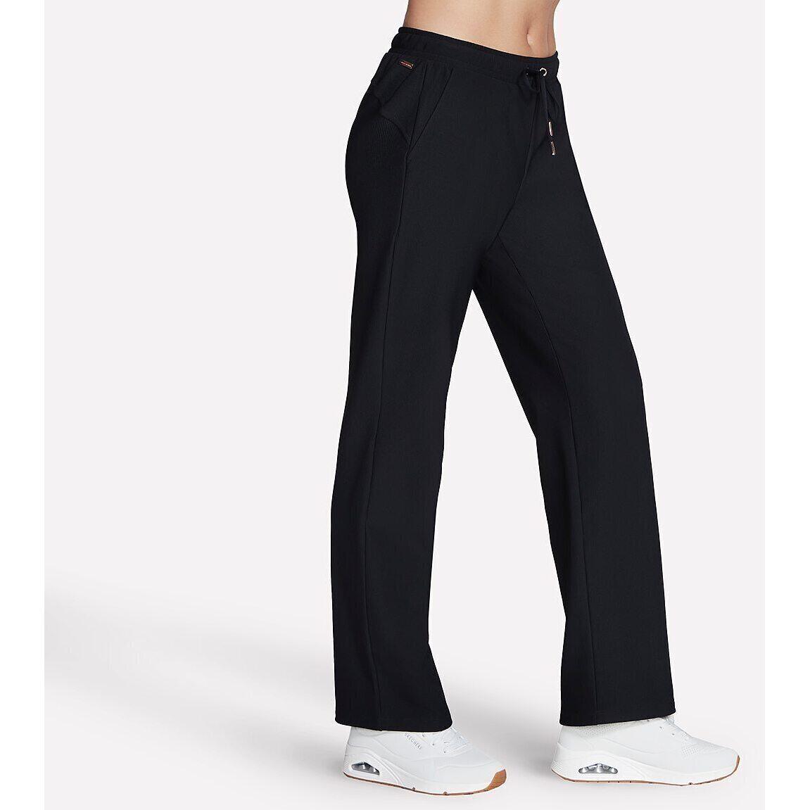 Pantalon Skechers, Noir, Femmes 3/4