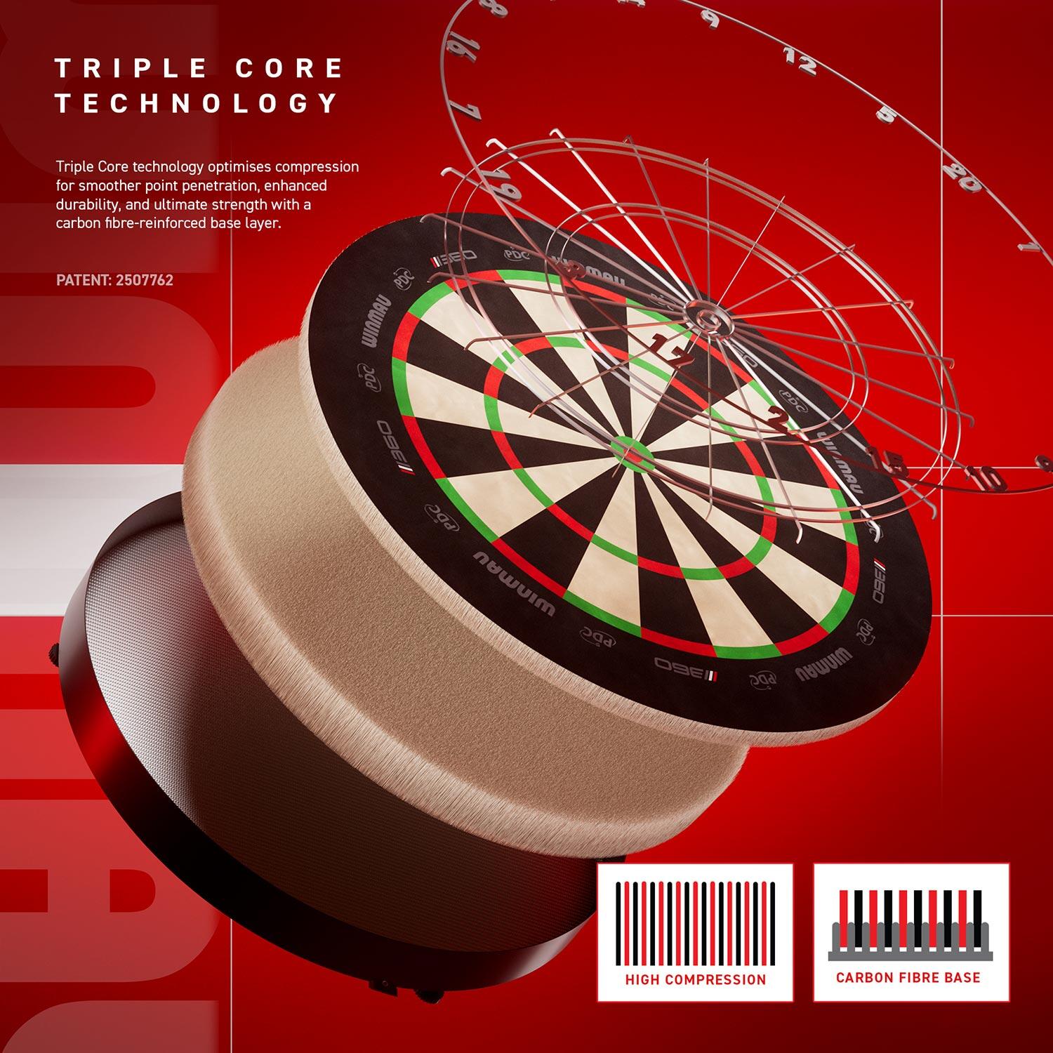 Winmau Diana Blade 360 Negro 6/7