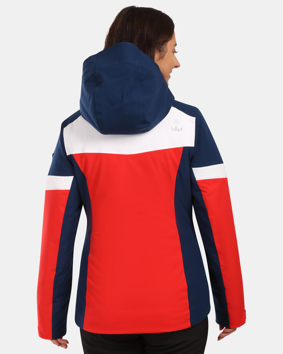 Chaqueta de esquí Kilpi Valera-W para mujer roja 2/7