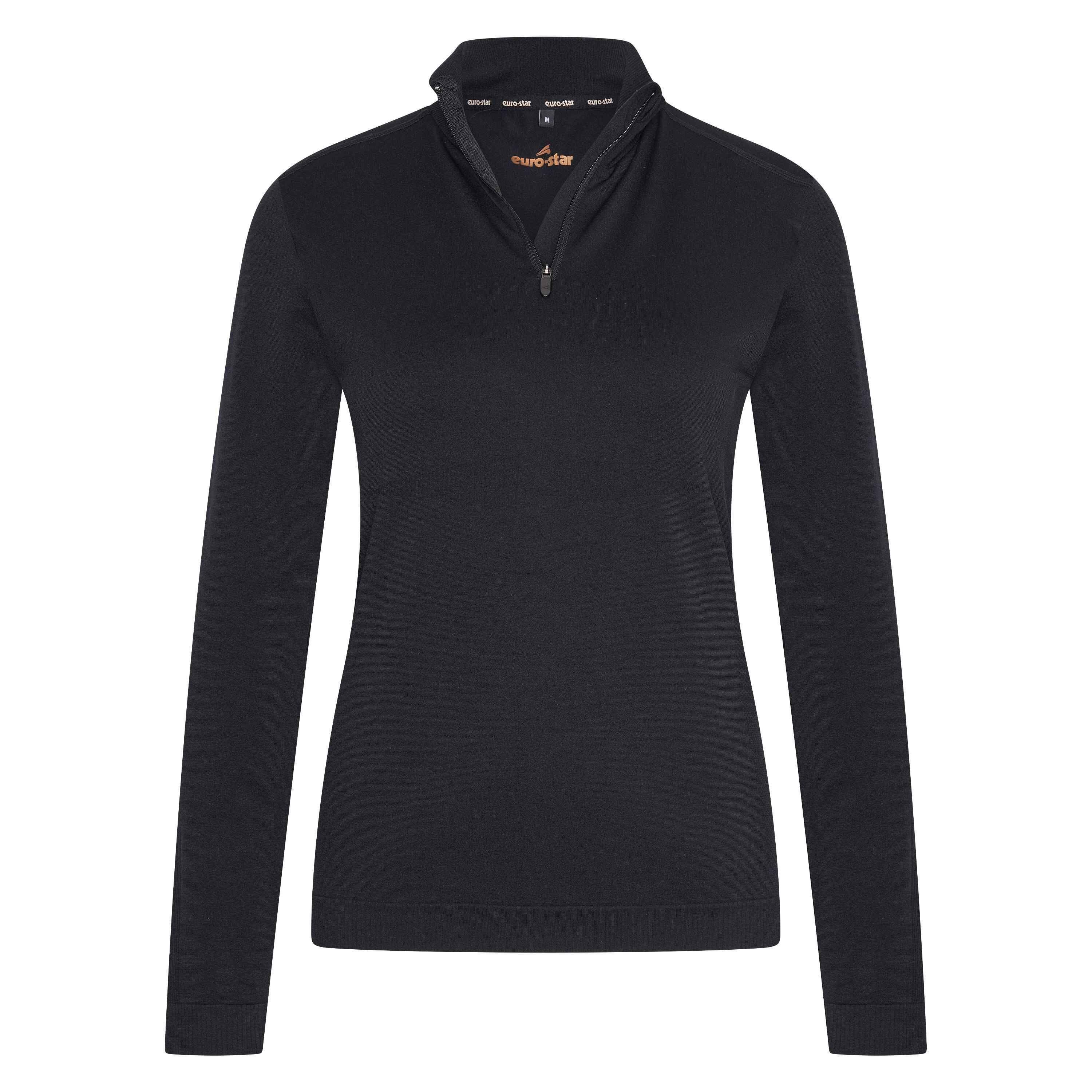 Sweter damski z zamkiem błyskawicznym Euro-Star Maggy