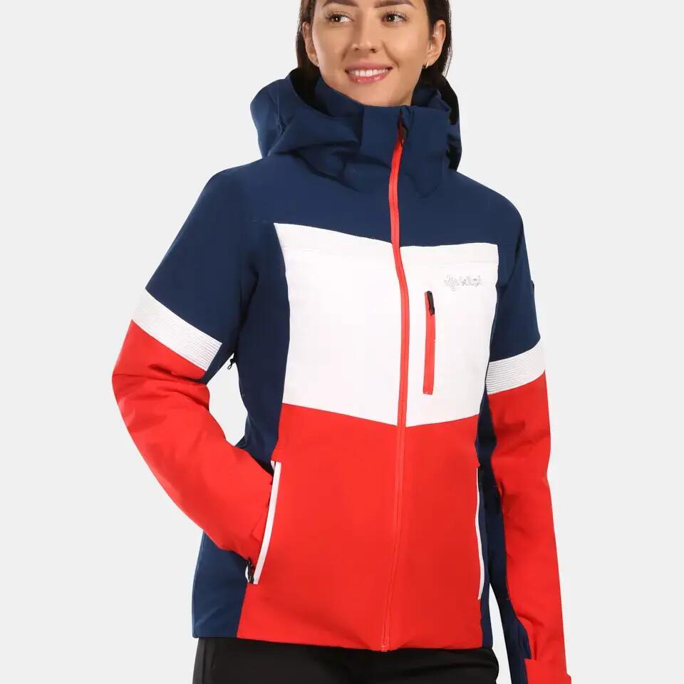 Kilpi Valera-W women's ski jacket Red