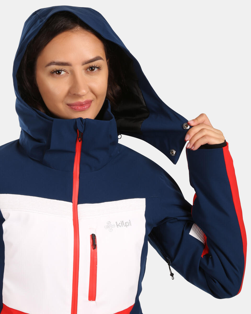 Chaqueta de esquí Kilpi Valera-W para mujer roja 6/7