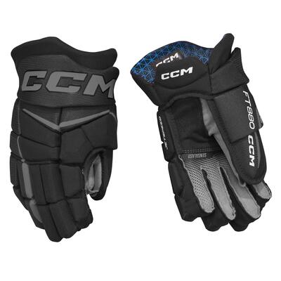 CCM JetSpeed FT880 Senior guanti neri