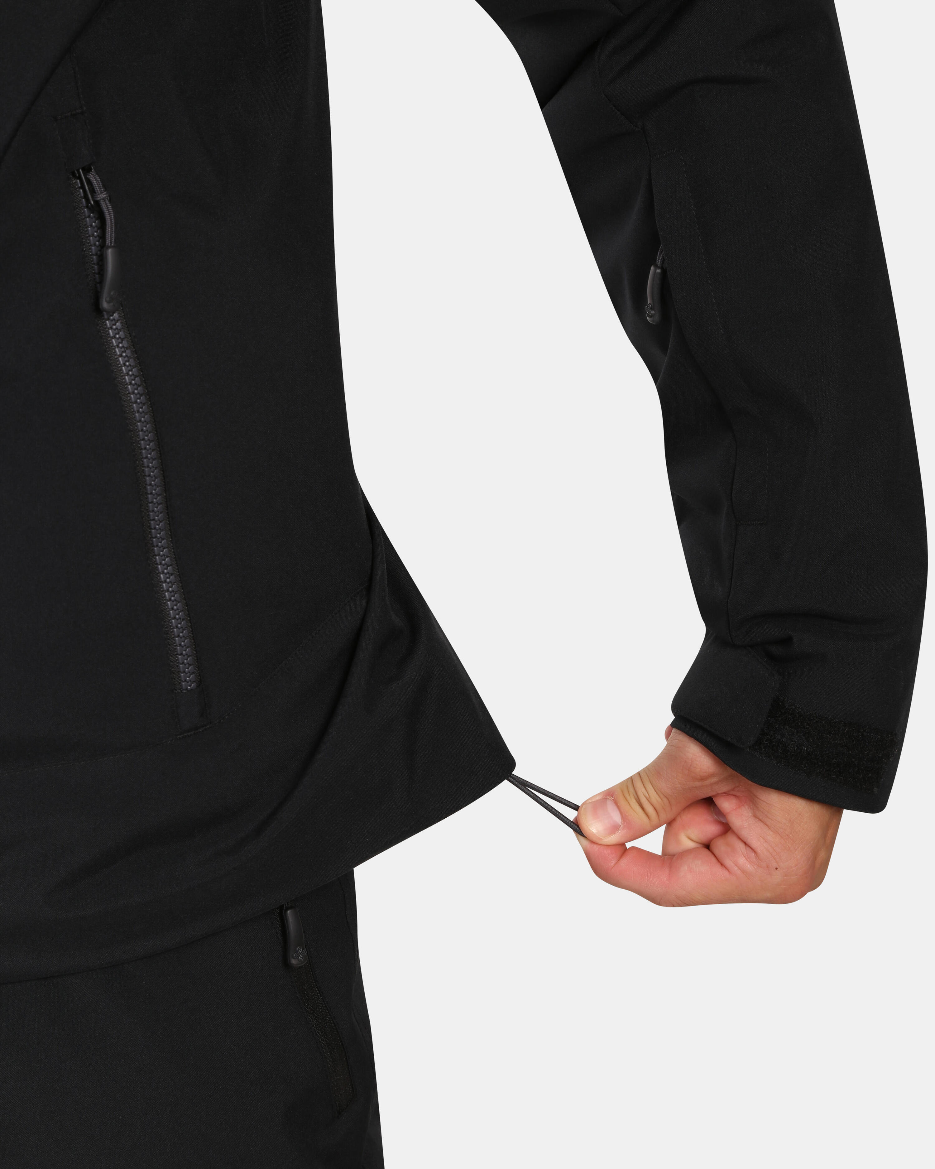 Veste de ski Kilpi Flip-M homme, imperméable, noire 3/7
