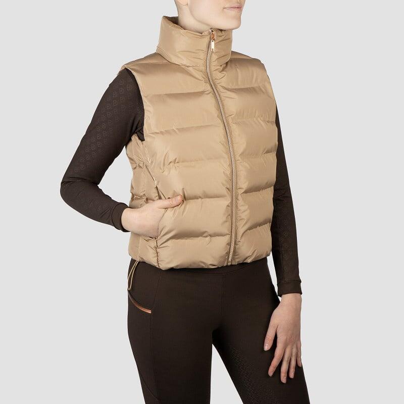 Horka - Horka Gilet Sans Manches Daphné - Moka - Manteau - Beige|marron - Decathlon