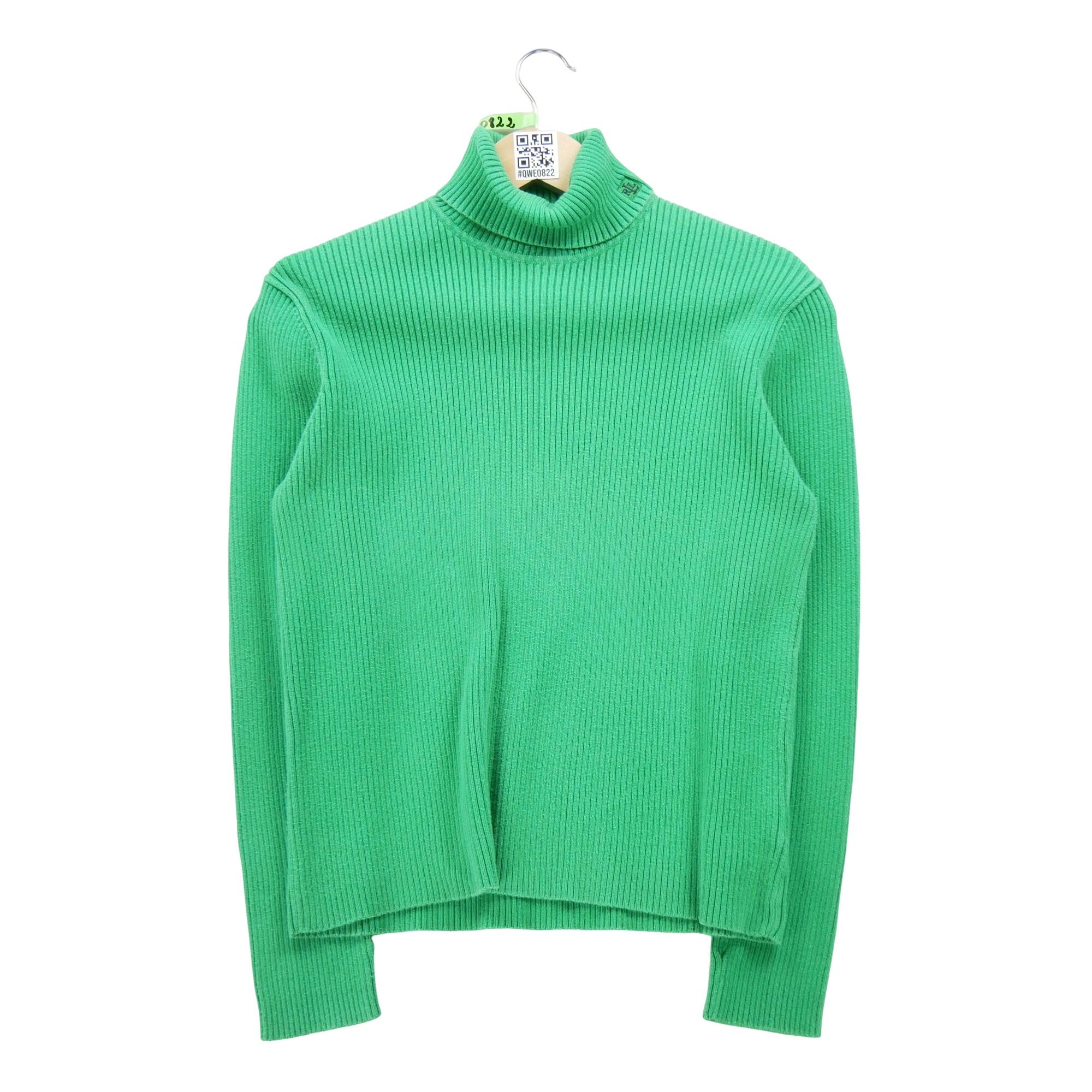 Ralph Lauren - Reconditionné - Pull Femme Col Roulé Vert - Très Bon État - Sweat-shirt - Vert - Decathlon