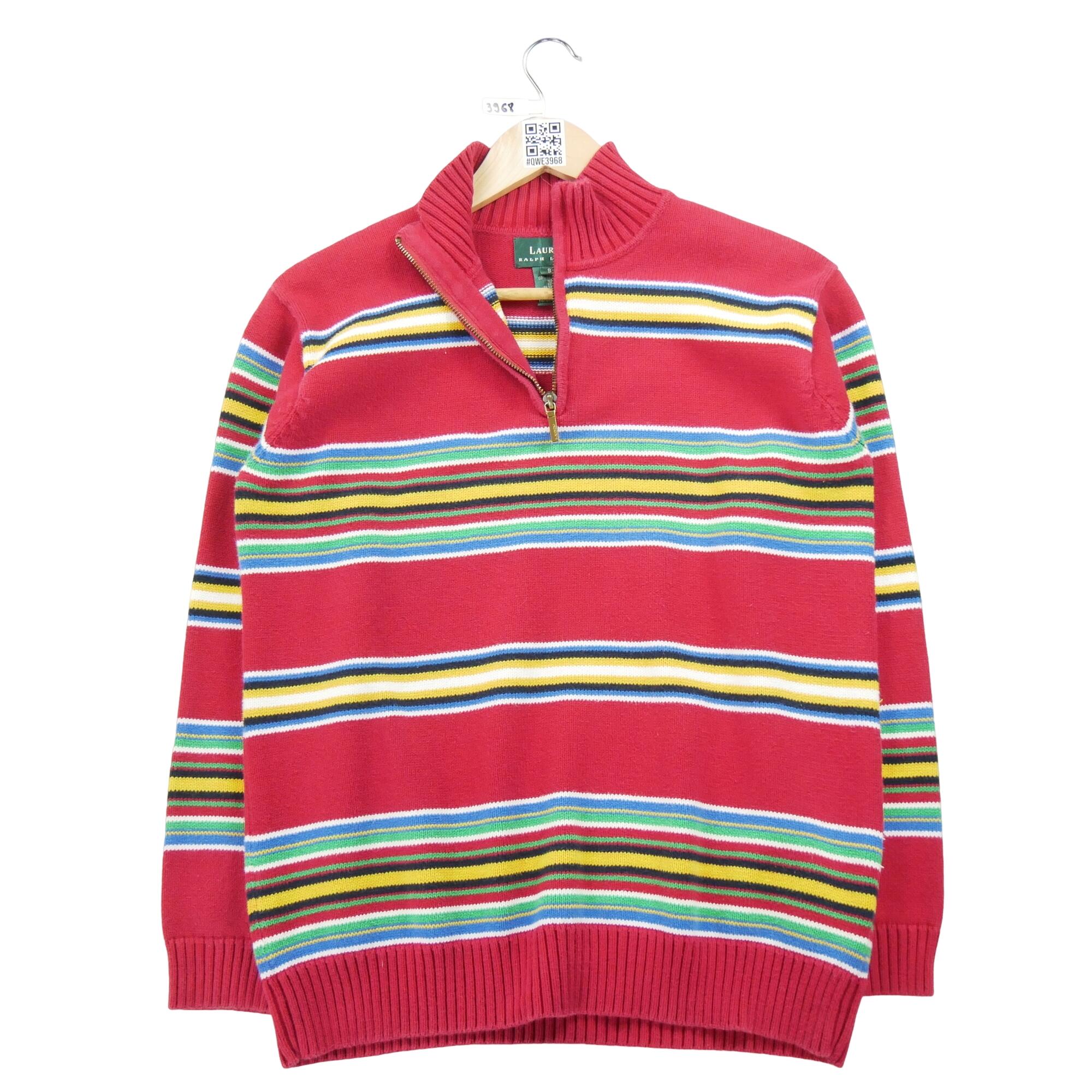 RALPH LAUREN Reconditionné - Pull Femme Rouge - Excellent