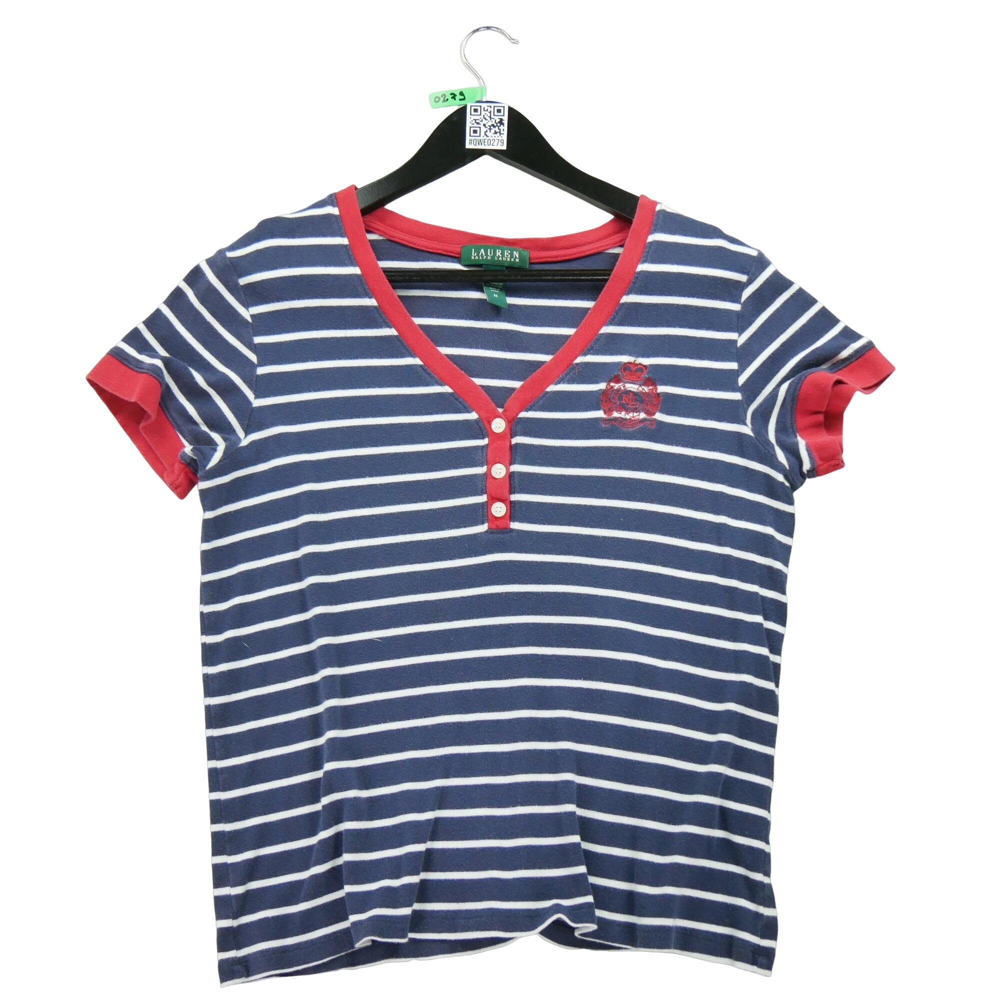 RALPH LAUREN Reconditionné - T-shirt manches courtes Femme - Très Bon État
