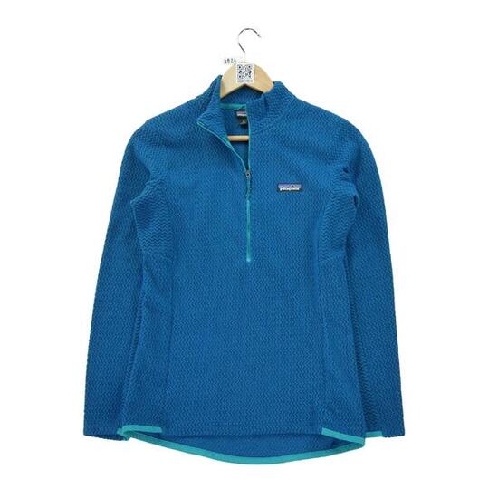 Seconda Mano - Felpa in pile donna blu - Stato eccellente