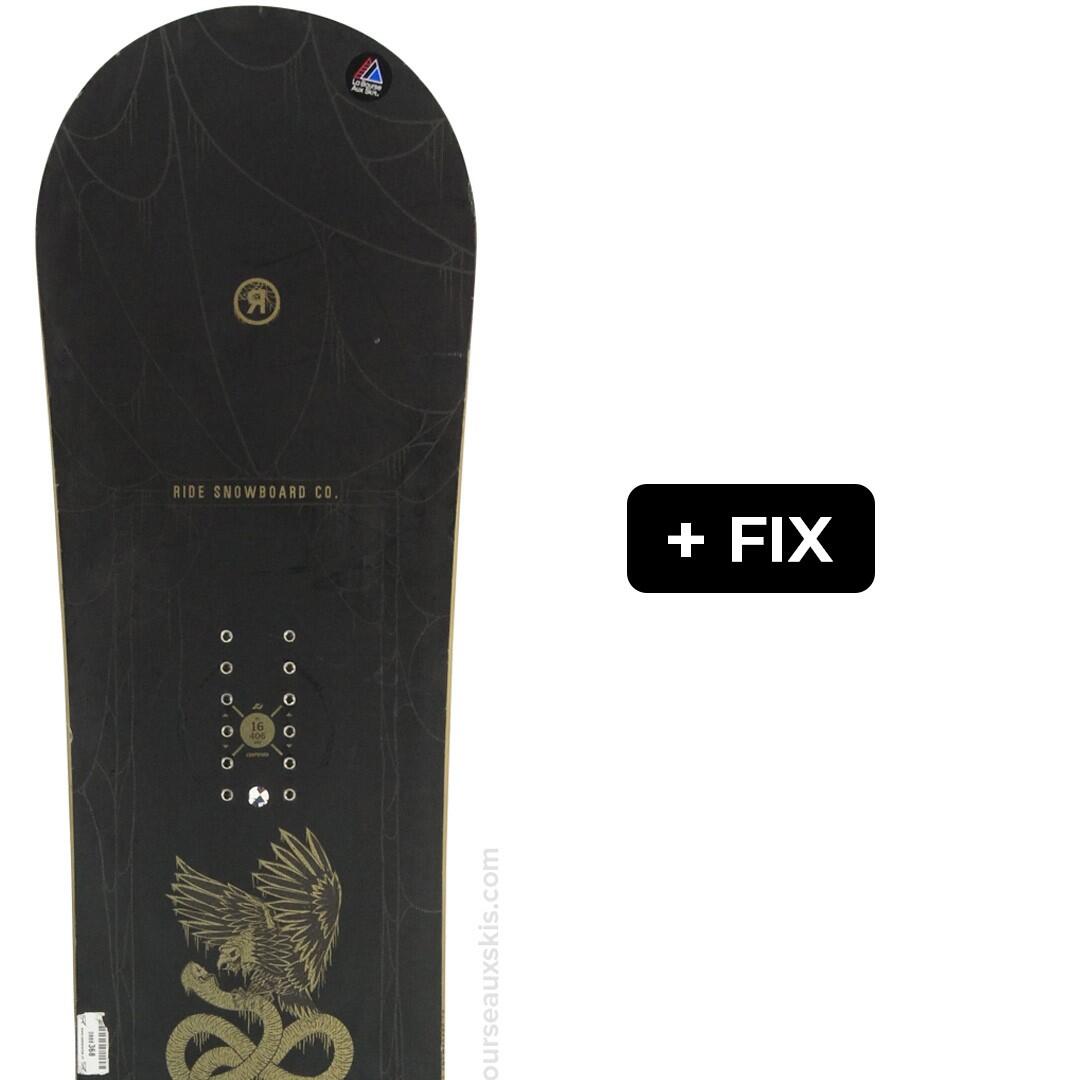 RIDE Reconditionné - RIDE SNOWBOARDS MACHETE J + FIX - Très bon état