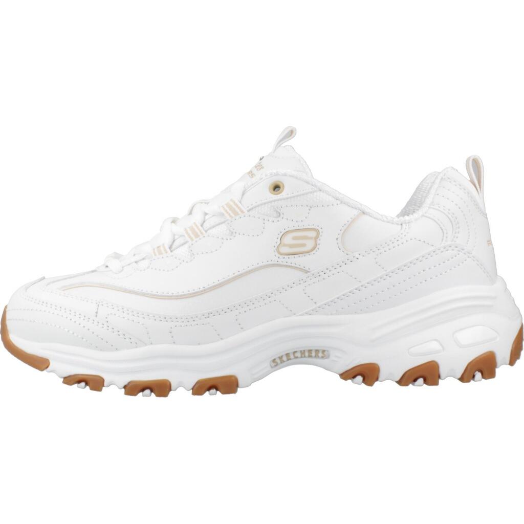 Turnschuhe Frau Skechers D´Lites Weiß 2/5