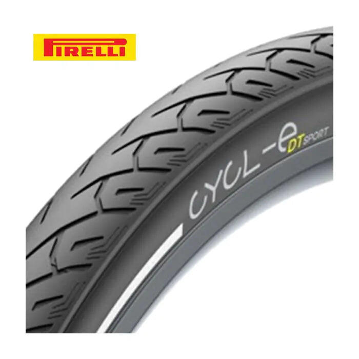 PIRELLI PIRELLI Cycl‑E DTS 28 x 1 5/8 x 1 1/4 (32-622), nero, riflettente.