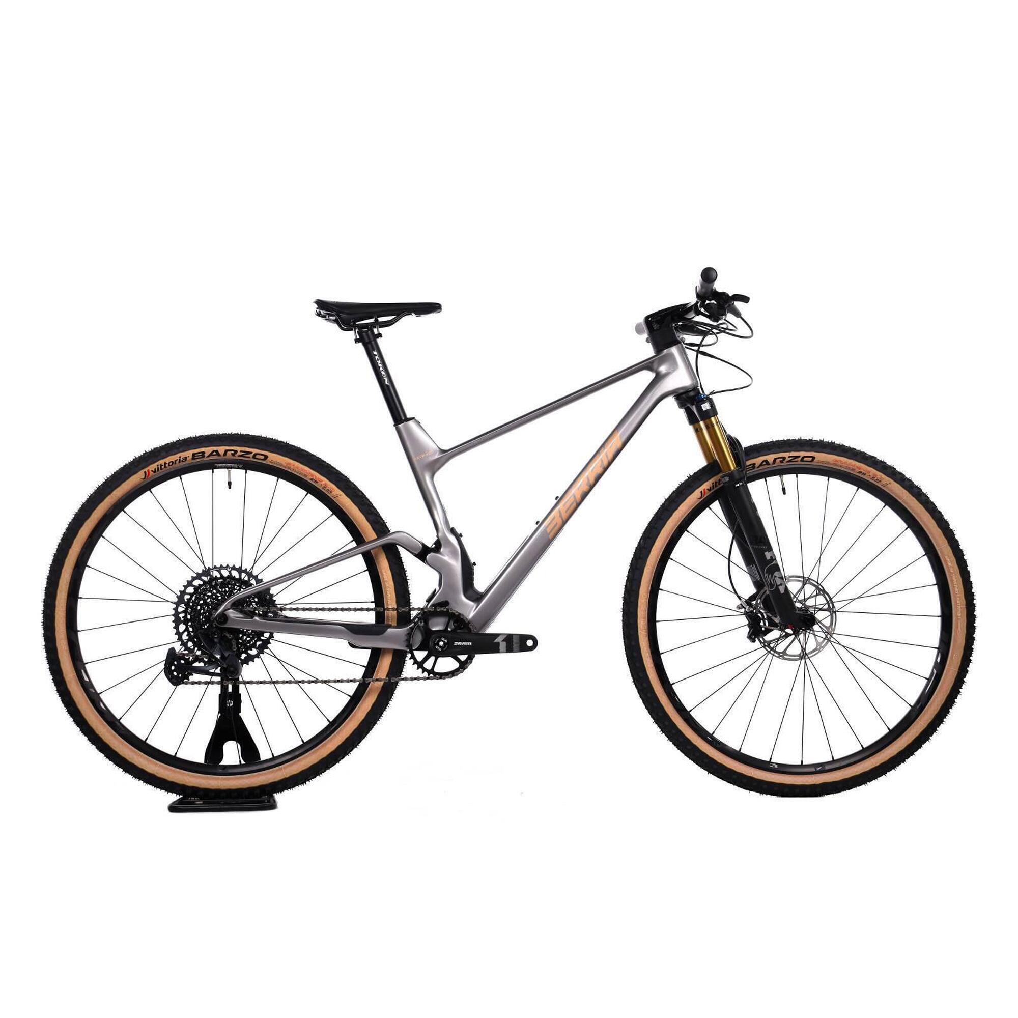 Berria - Reconditionné - Vtt - Berria Mako - M - Excellent - Vélo Tout Terrain - Gris - 40 M - Decathlon