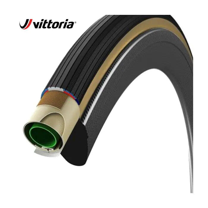VITTORIA Corsa Control inner tube 25-622 with Graphene G+ (black-transparent).