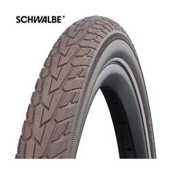 Schwalbe Road Cruiser Plus 28x2.00 (50-622) marron réfléchissant