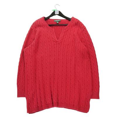 Second life - Damen Roter Pullover - In sehr gutem Zustand