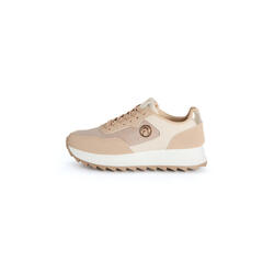Sneakers en simili cuir et tissu Oxford pour femmes