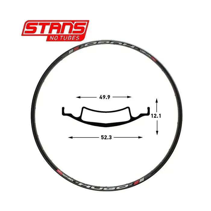 Stans NoTubes SNT HUGO 27.5 650b 32h Black Rim