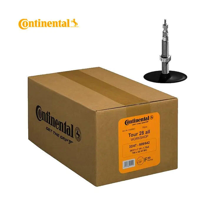 CONTINENTAL Hermetic Plus dętka 28x1 5/8x1 3/8 (32/47-622/635) FV 42 mm 50 sztuk
