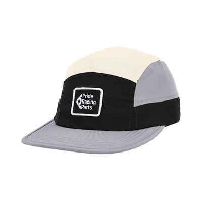 Pet pride 5 panel - icon patch - grijs/zand
