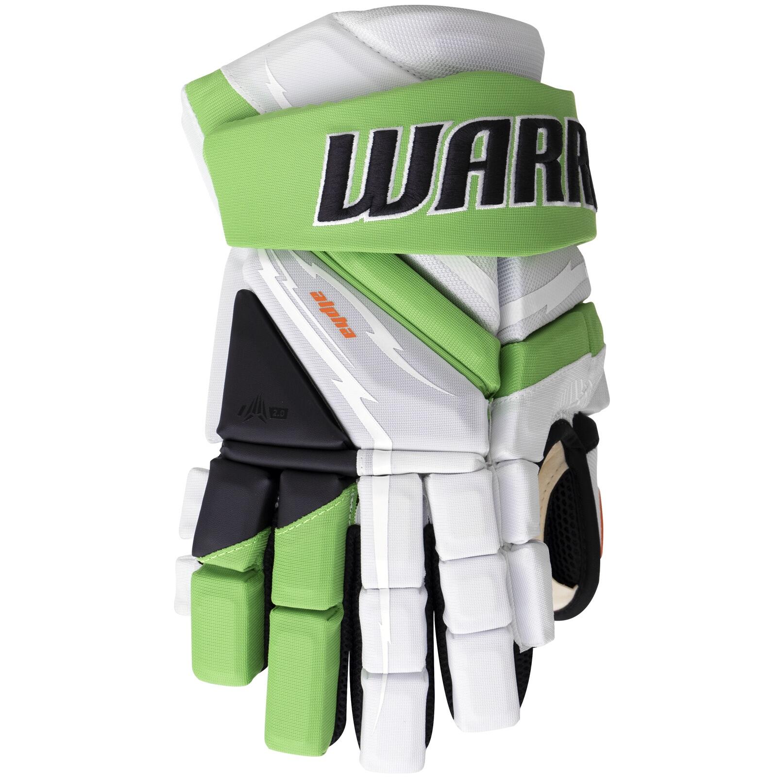 WARRIOR Hokejové rukavice Alpha Deluxe Senior