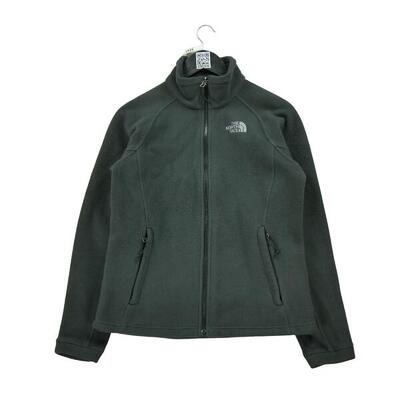 Tweedehands - dames tnf zwarte fleece jas - als nieuw