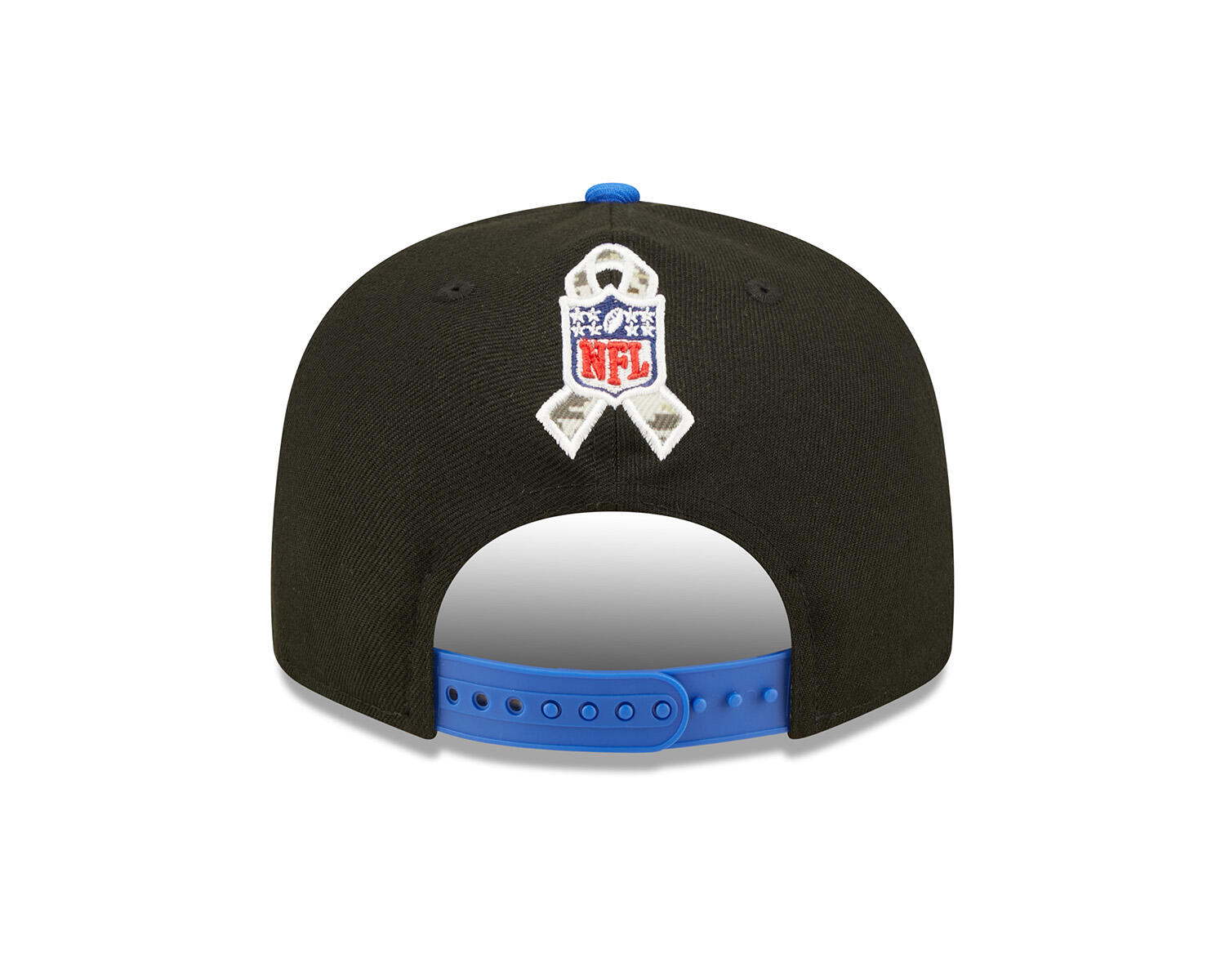 New Era 9FIFTY Cap NFL22 Salute To Service Los Angeles Rams schwarz 5/7