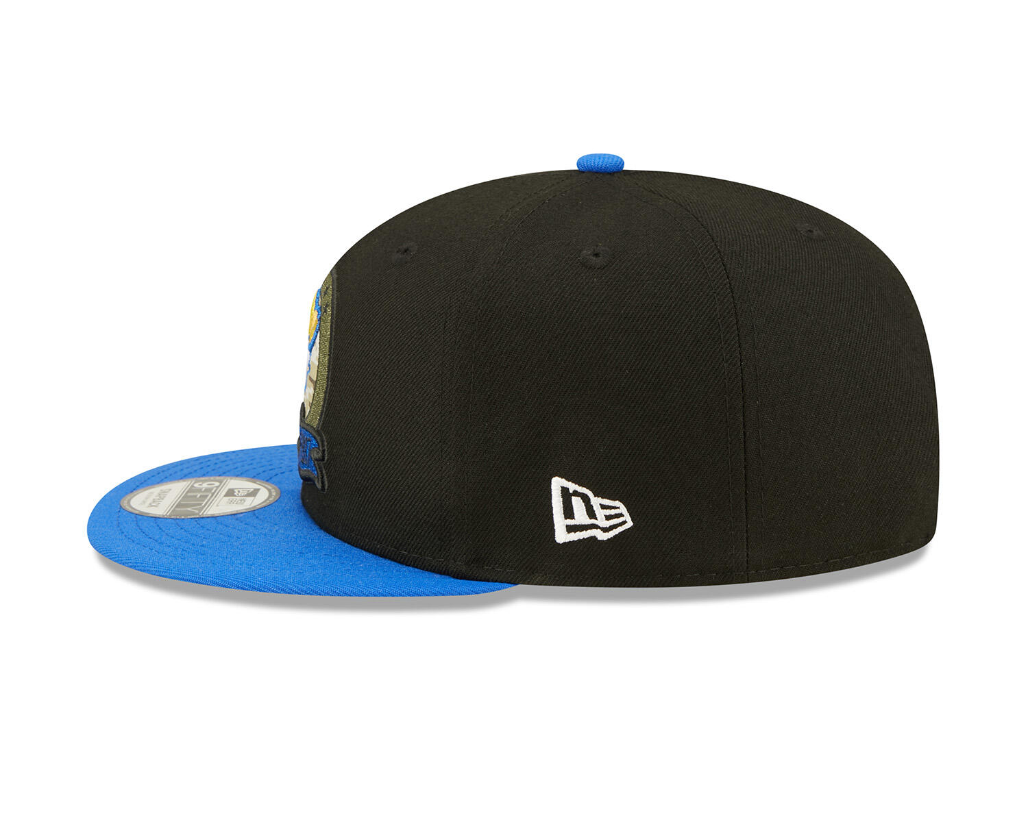 New Era 9FIFTY Cap NFL22 Salute To Service Los Angeles Rams schwarz 4/7