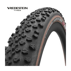 Vredestein Aventura Grezzo 27.5 x 2.00 (50-584) Pneu pliant Noir-Brun