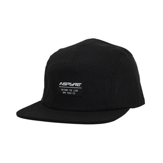 Berretto Inspyre 5 Panel - Beyond The Line Patch - Nero