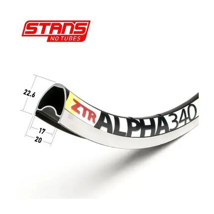 Stans Notubes Alpha 340 obręcz 28H nowa