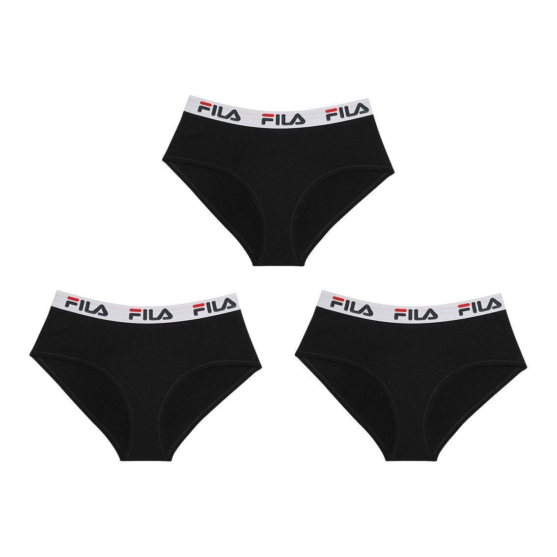 Lot de 3 culottes coton femme Fila FU6044N 1/5