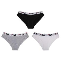 Lot de 3 slips coton femme Fila FU6043