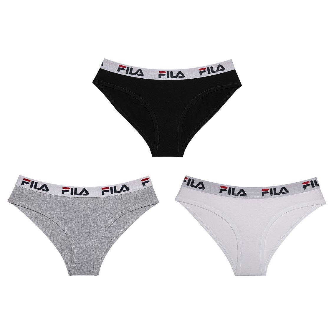 Lot de 3 slips coton femme Fila FU6043 1/5