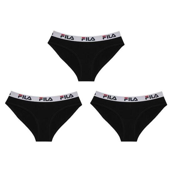 Lot de 3 slips coton femme Fila FU6043