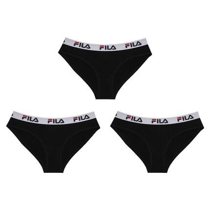 Lot de 3 slips coton femme Fila FU6043