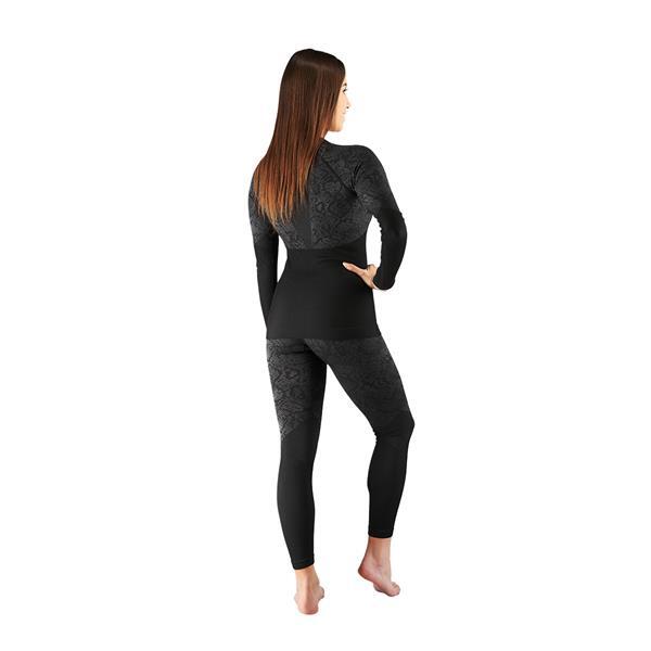Pantalon thermoactif noir pour femmes ROSA NILS BTS0062 5/7