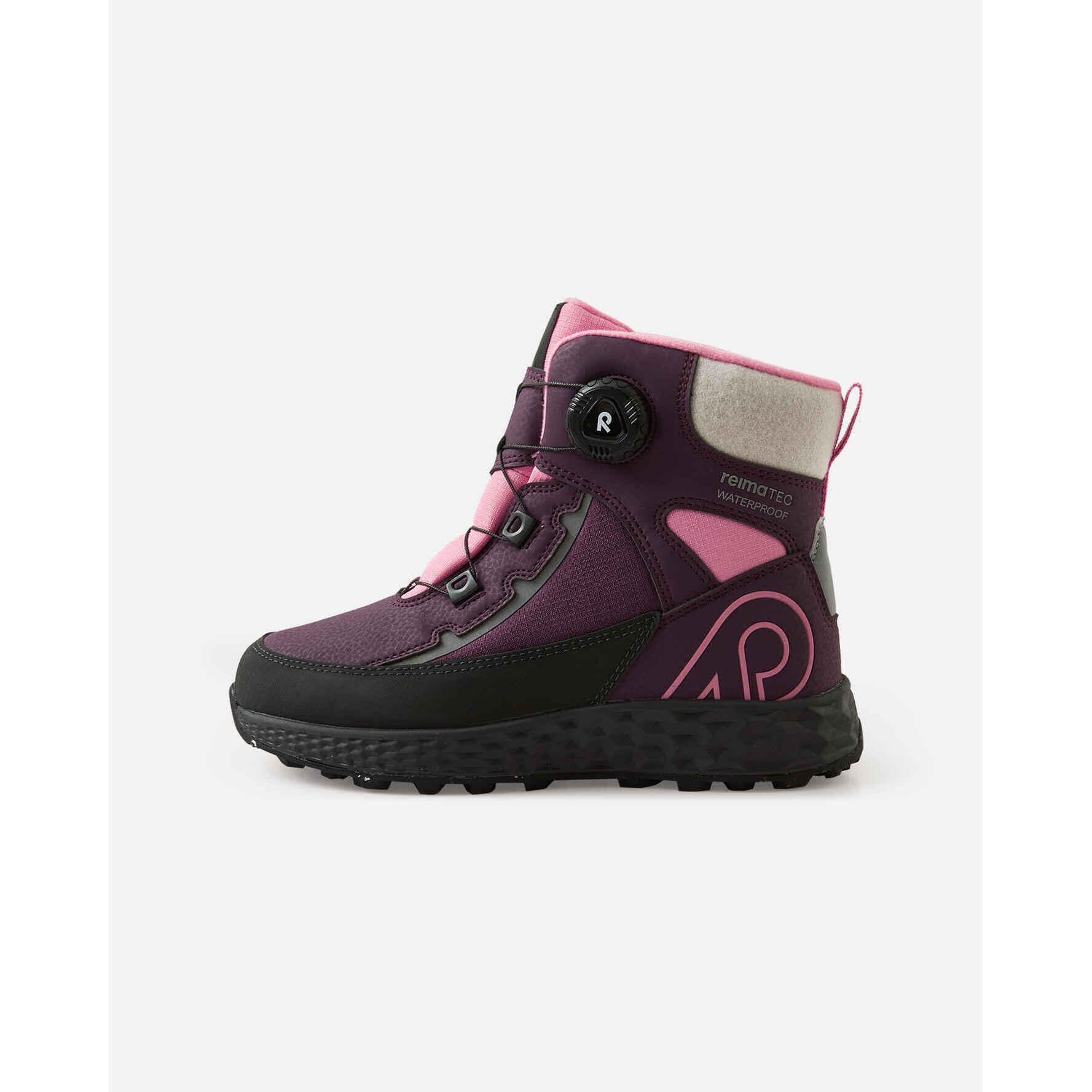 Reima - Bottes D'Hiver Enfant Reima Tec Hallava Quicklock - Bottes De Neige - Marron|rouge|violet - Decathlon