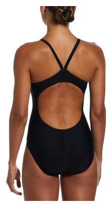 Nike Donna Solid-Wom Midnight Navy 1-Piece Swimsuit 2/4