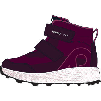 Reima - Baskets Enfant Reima Hiivin - Baskets - Marron|rouge|violet - 33 - Decathlon