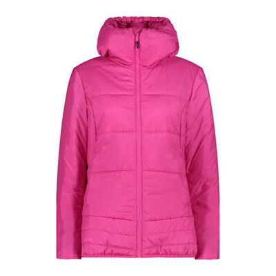 Donsjas met vaste capuchon voor dames cmp