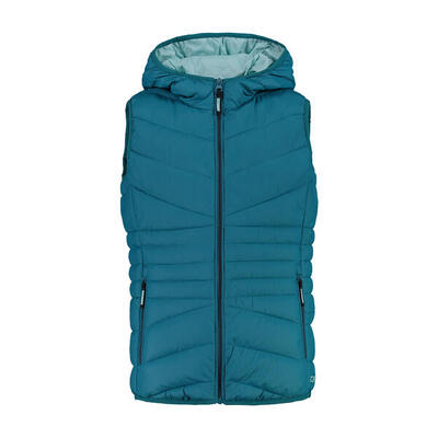 Gilet imbottito con cappuccio per ragazza CMP
