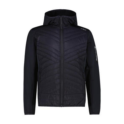 Gewatteerde jas met vaste capuchon cmp