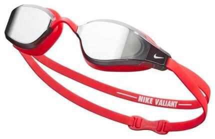 Nike Swim Valiant Schwimmbrille mit verspiegelten Gläsern – University Red