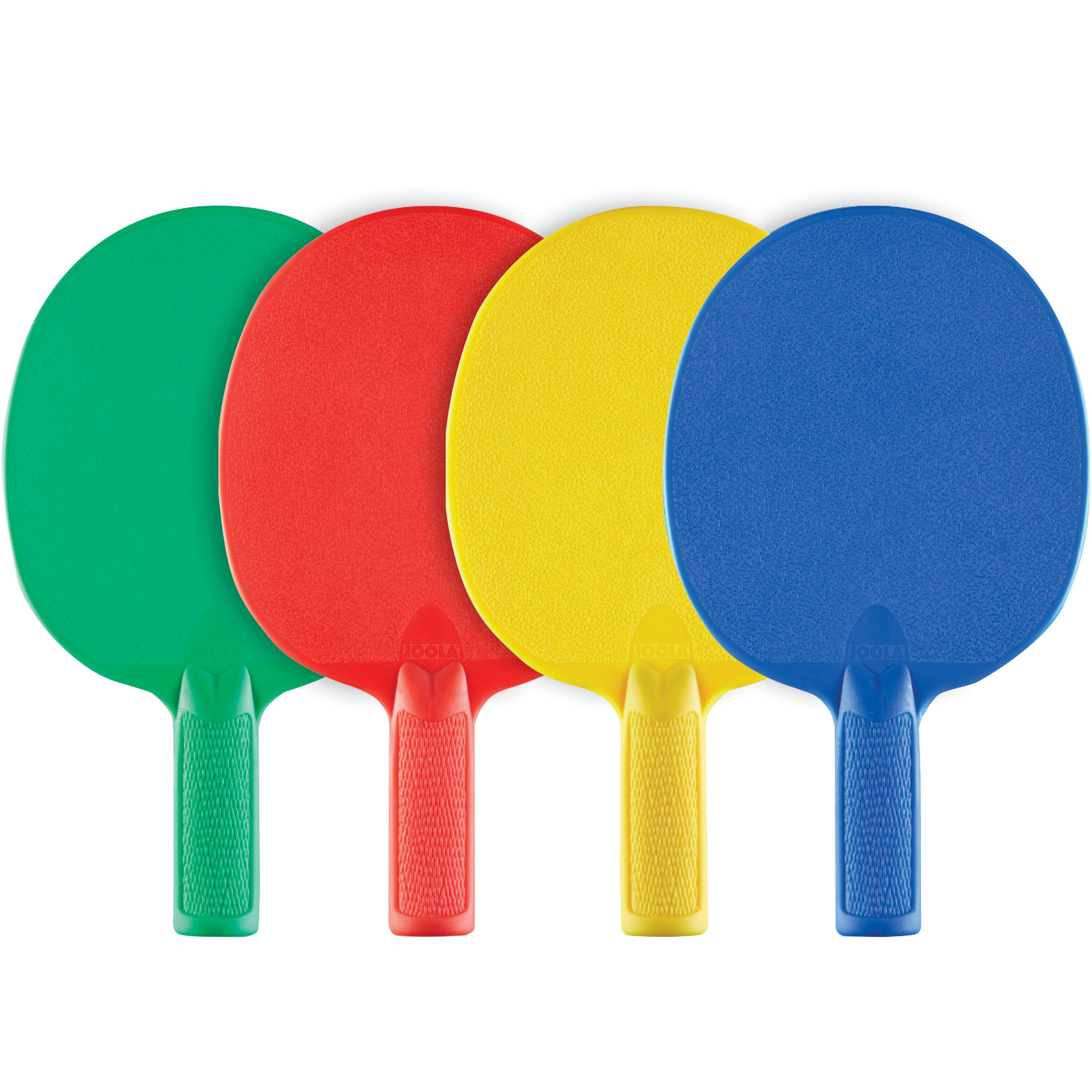 Joola - Raquettes De Tennis De Table Multicolore Joola (x4) - Kit De Tennis De Table - Rouge|vert - Taille Unique - Decathlon