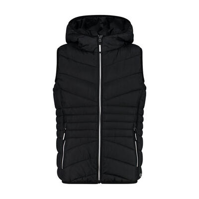 Gilet imbottito con cappuccio per ragazza CMP