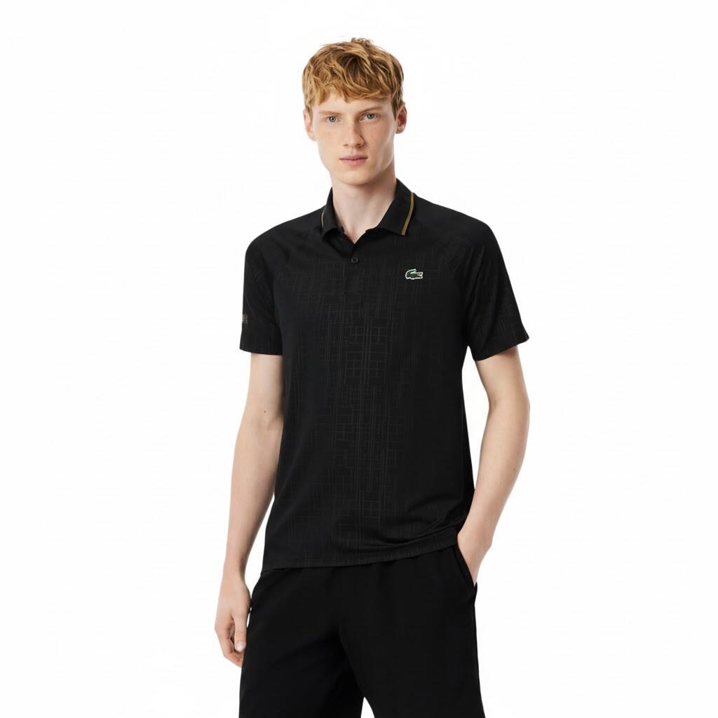 LACOSTE Lacoste Performance Men's Navy Polo with Sport Collar